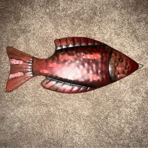 Metal wall hanging fish…brand new never used